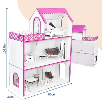 Doll's house 33x80x103,5 cm