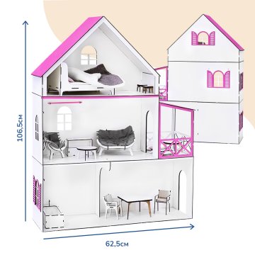 Doll's house 25,5x62,5x106,5 cm