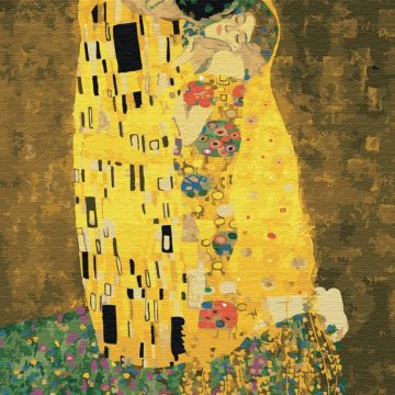 " Sărutul" Gustav Klimt