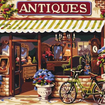 La boutique d'antiquités
