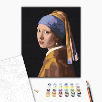 Das Mädchen mit dem Perlenohrring. Jan Vermeer