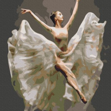 Ballerina in flight