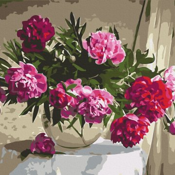 Home peonies