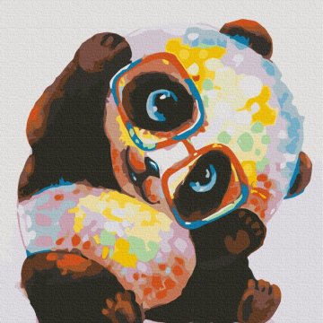Rainbow panda