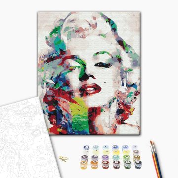 Kolorowa Marilyn Monroe
