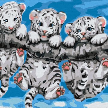 Kleine Tigerbabys