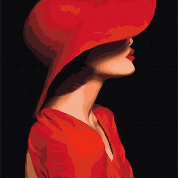 L’inconnue à la robe rouge