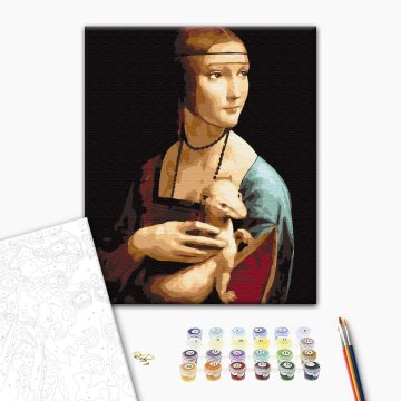 Lady with an ermine. Leonardo da Vinci