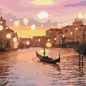 Prachtige avond Venetië