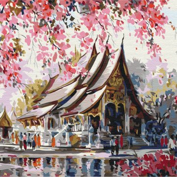 Un temple de Thaïlande